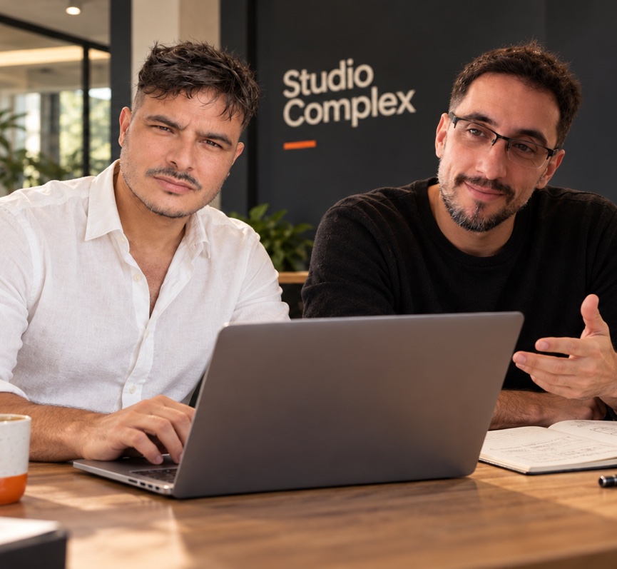 Jorge Clerici y Sebastián Canori, socios fundadores de Studio Complex